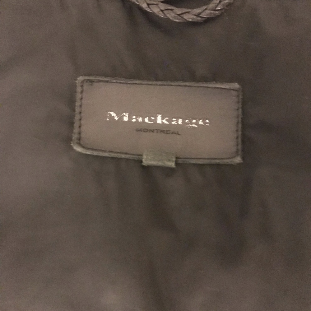 Mackage Fur Trim Down Jacket - image 4